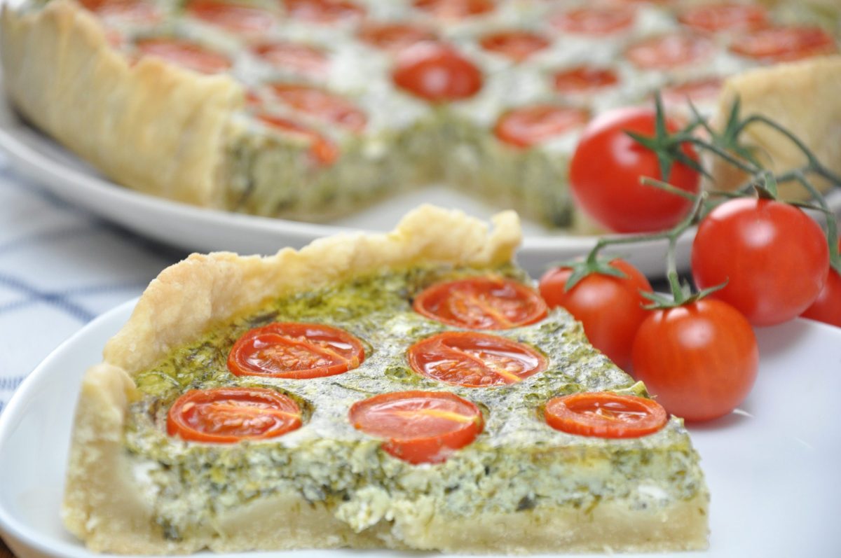 Vegane Quiche mit Kala Namak