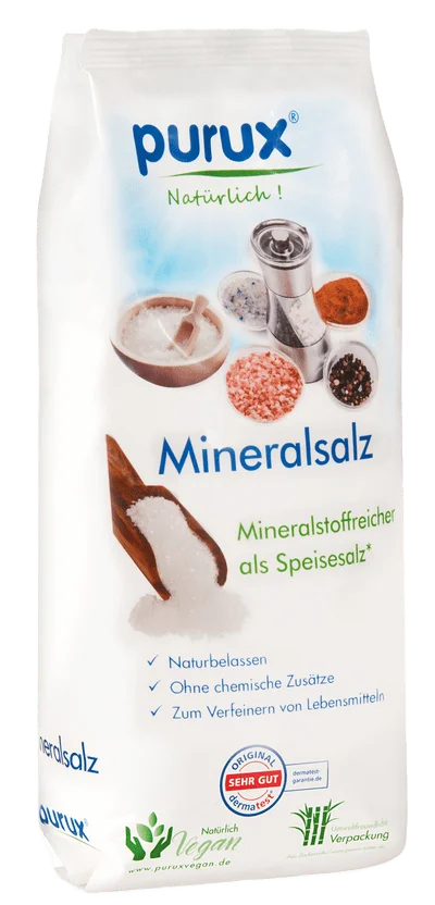 Halit Salz grobes Mühlensalz 1 kg Mineralsalz