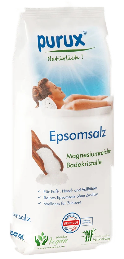 Epsom Salz Badesalz, Bittersalz, Magnesiumsulfat, 850g  epsom salt