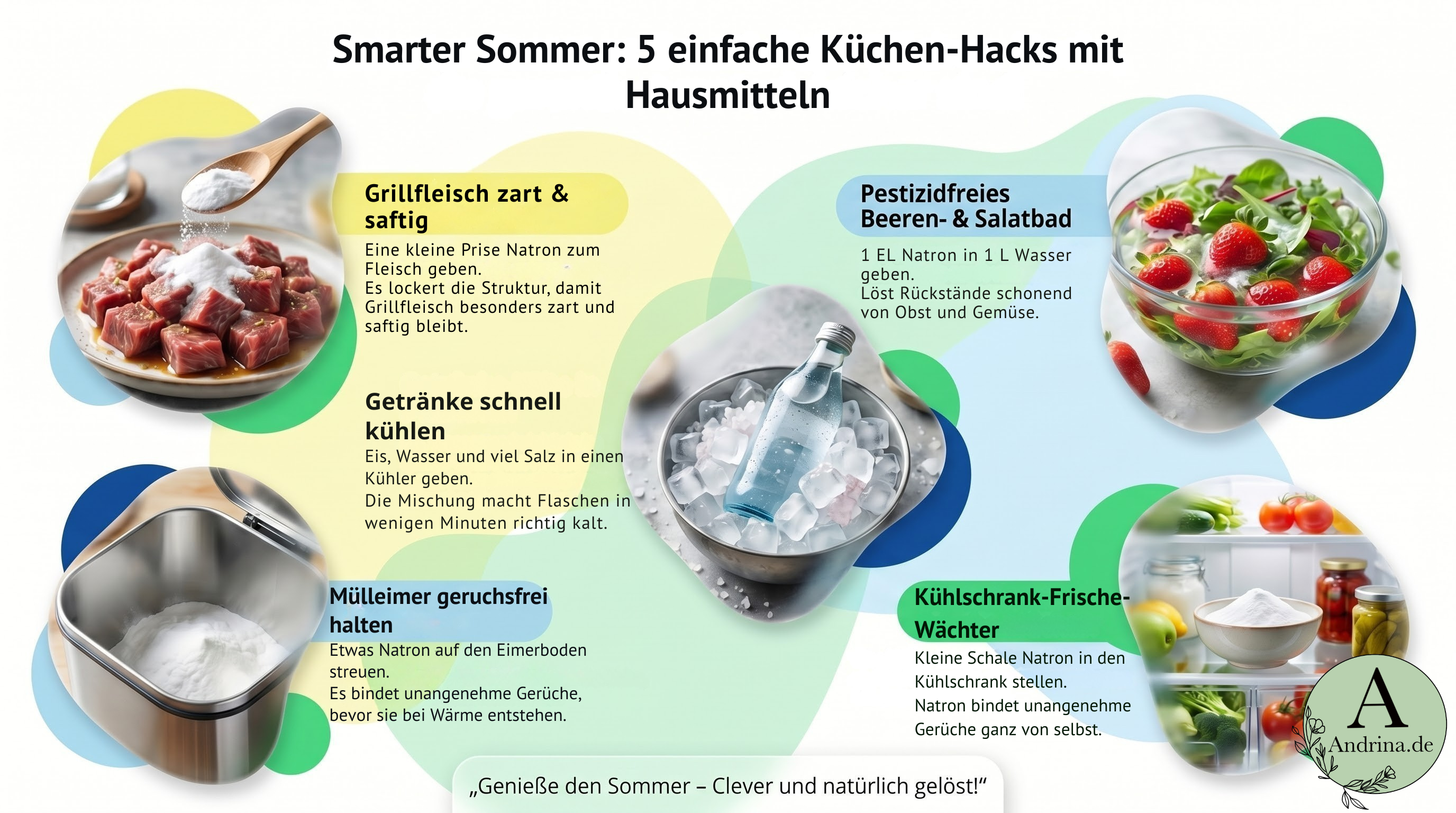 Smarter Sommer: 5 einfache Sommer-Hacks für deine Küche